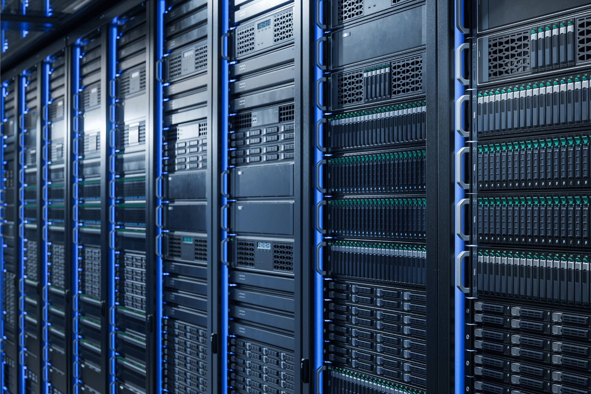 Green hosting servers